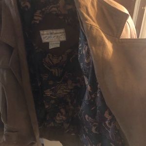 leather brown Swede jacket